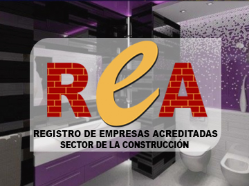 REA: Registro Empresas Acreditadas Sectos Construcción Nº09000058855